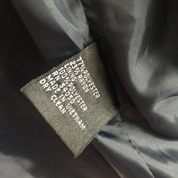 Nine West Suit One Button Blazer Jacket Gray 8P NWT Long Sleeve Workwear - Picture 9 of 10